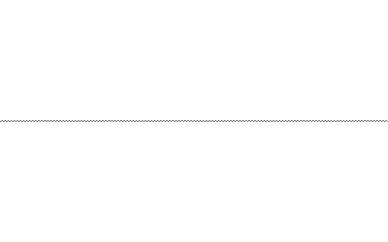 a sine wave with very small amplitude and many many waves.