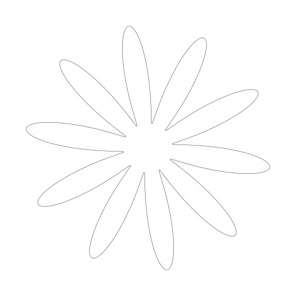 a rounded star kind of shape with 10 nodes