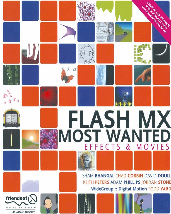 Flash MX Most Wanted Effects and Movies