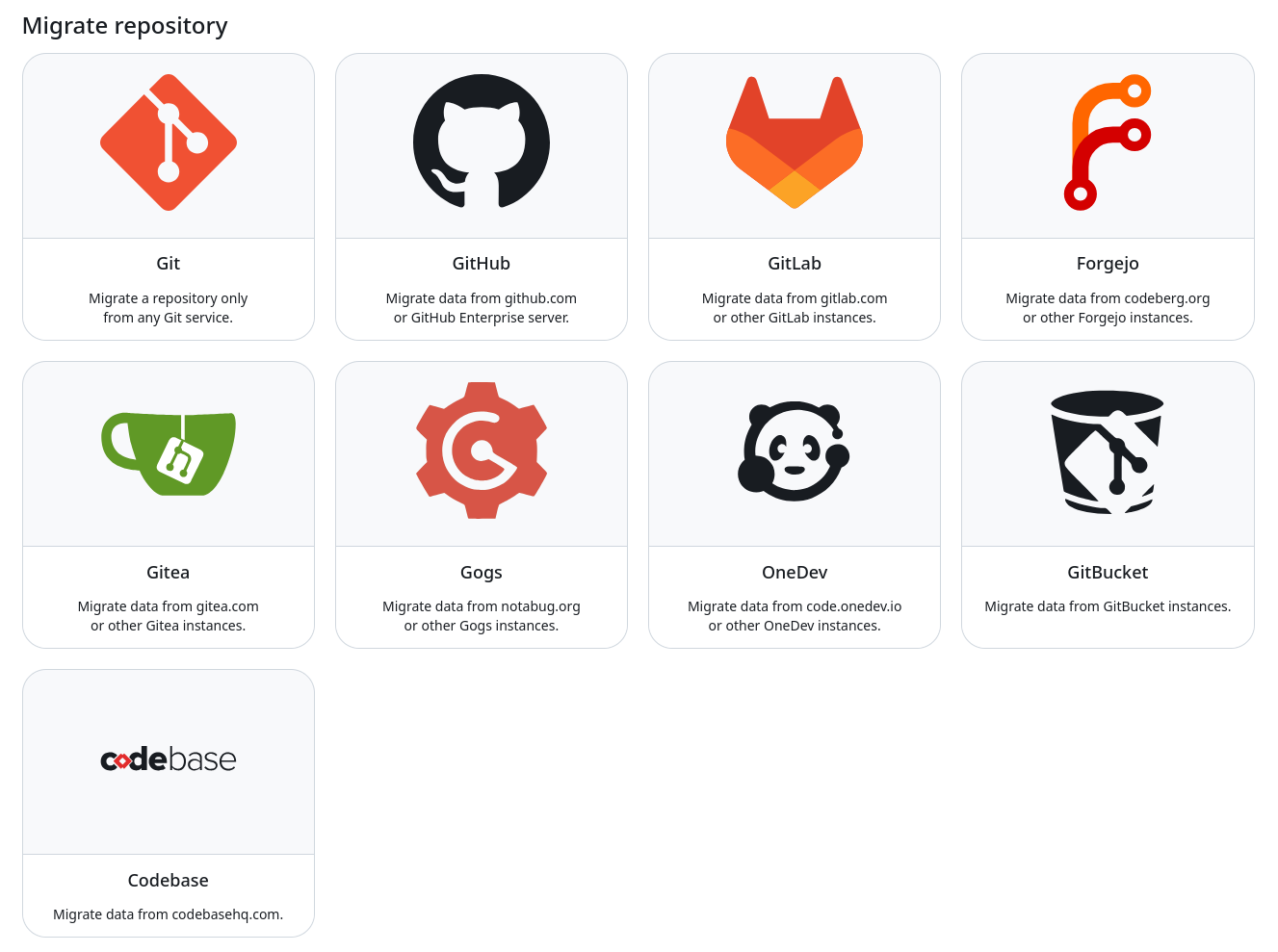 migration ui on codeberg