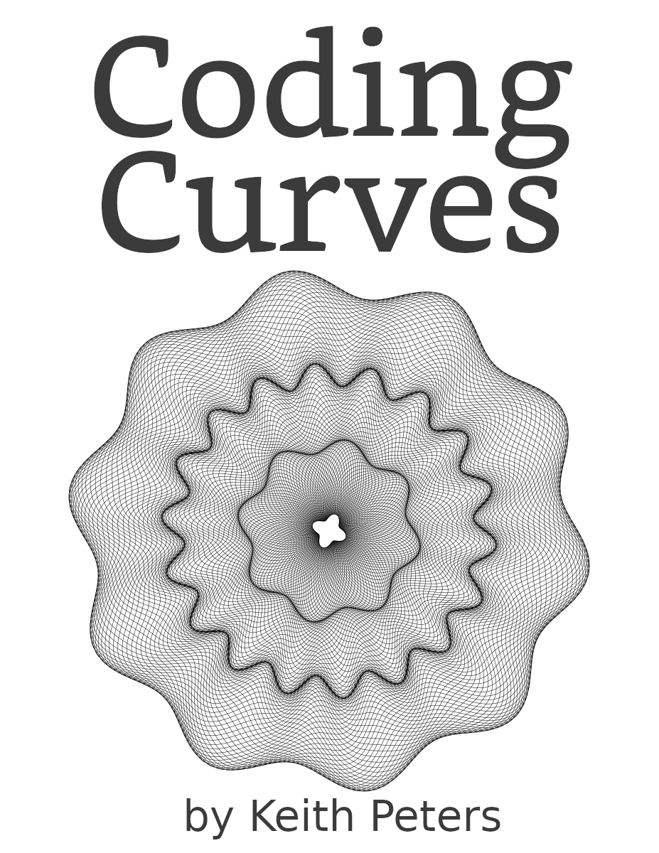 cover for book Coding Curves by Keith Peters